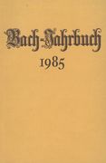 Bach-Jahrbuch 1985.