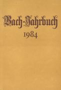 Bach-Jahrbuch 1984.