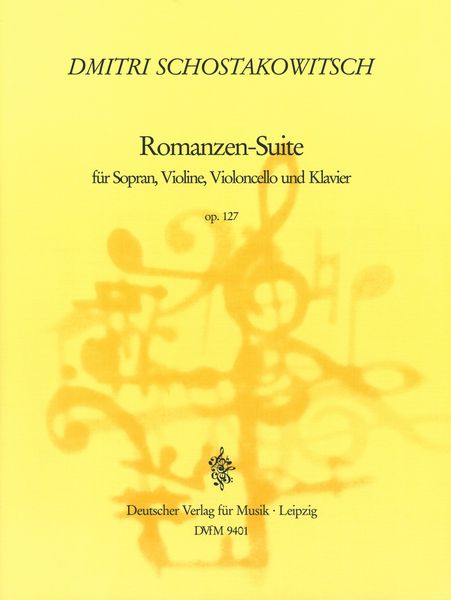 Romanzen Suite, Op. 127 : For Soprano, Violin, Cello, and Piano.