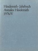 Hindemith - Jahrbuch, 1976/V.