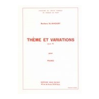 Thème Et Variations, Op. 45 : Pour Piano (1987).
