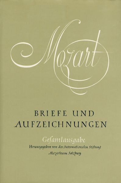 Briefe und Aufzeichnungen : Gesamtausgabe, Band V/VI: Kommentar I/II, 1755-1779, III/IV, 1780-1857.