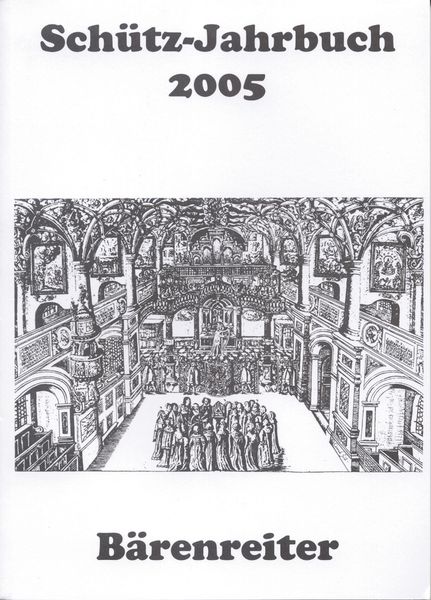 Schütz-Jahrbuch 2005.