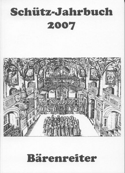 Schütz-Jahrbuch 2007.