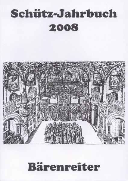 Schütz-Jahrbuch 2008.