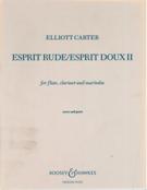 Esprit Rude/Esprit Doux II : For Flute, Clarinet and Marimba (1994).