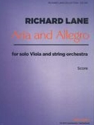 Aria and Allegro, Dd 350 : For Solo Viola and String Orchestra (1990).