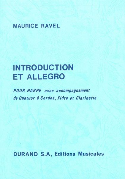 Introduction and Allegro : For Harp and Chamber Ensemble.