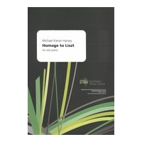 Homage To Liszt : For Solo Piano (2011, 2017).