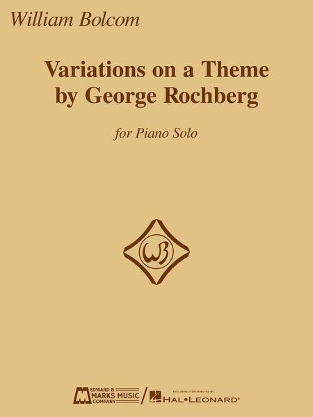 Variations On A Theme by George Rochberg : For Piano Solo (1986-87).