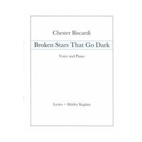 Broken Stars That Go Dark : For Voice and Piano.