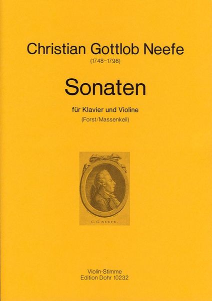 Sieben Sonaten : Für Klavier und Violine.