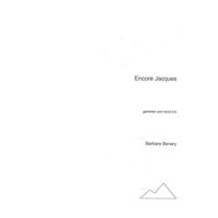 Encore Jacques : For Gamelan and Wind Trio (2011).