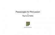 Passacaglia : For Percussion.