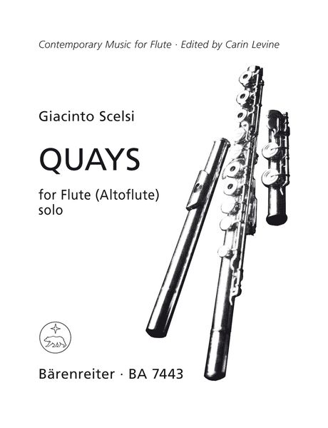 Quays : For Flute (Alto Flute) Solo (1953).