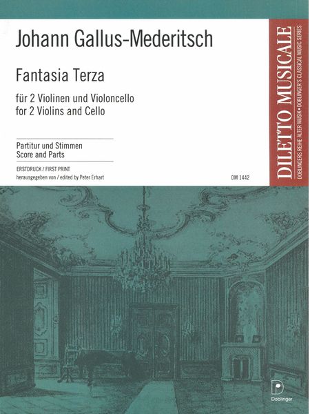 Fantasia Terza : Für 2 Violinen und Violoncello.
