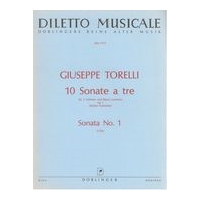 Sonata G-Dur Op. 1/1 : For Two Violins and Basso Continuo.