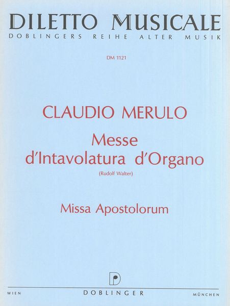 Messe D’Intavolatura D’Organo Band 1.