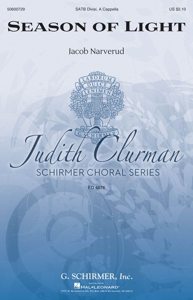 Season of Light : For SATB Divisi A Cappella.