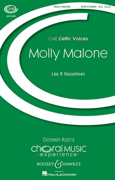 Molly Malone : For SATB and Piano Accompaniment / arr. Lee Kesselman.