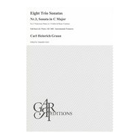 Eight Trio Sonatas No. 3 - Sonata In C Major : For 2 Transverse Flutes Or Violins & Basso Continuo.