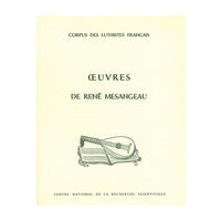 Oeuvres De René Mesangeau.