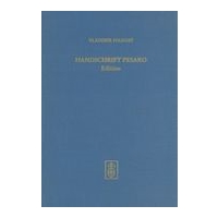 Zentrale Quelle der Frühen Italienischen Lautenpraxis : Edition der Handscrift Pesaro.