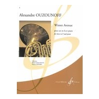 Winter Avenue : Pour Cor En Fa Et Piano.