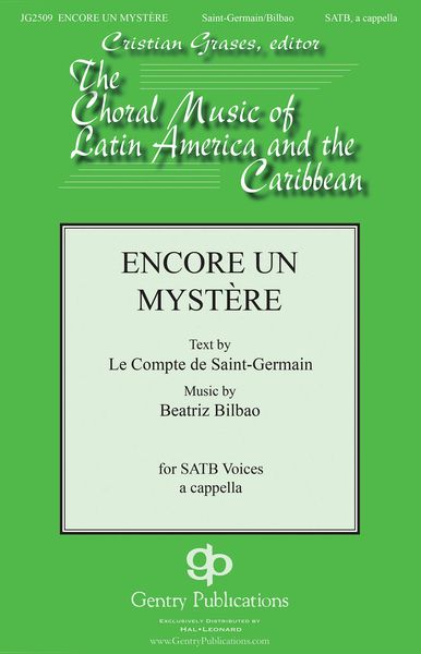 Encore Un Mystere : For SATB.