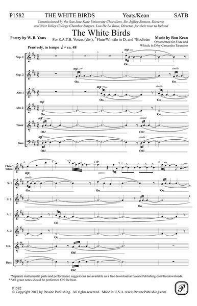 The White Birds : For SATB Divisi A Cappella.