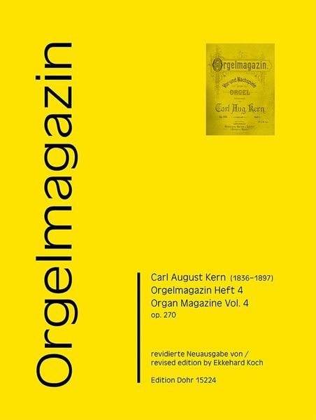 Orgelmagazin Heft 4, Op. 270 / edited by Ekkehard Koch.