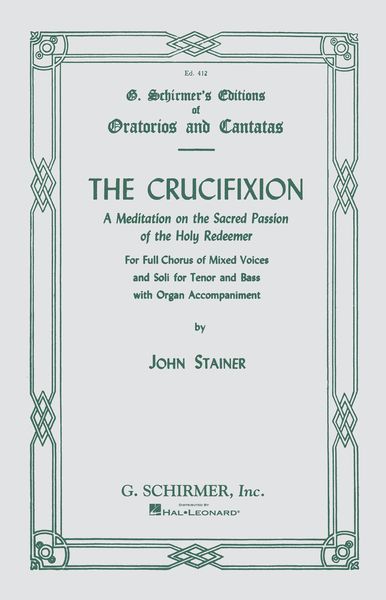 Crucifixion : For SATB.