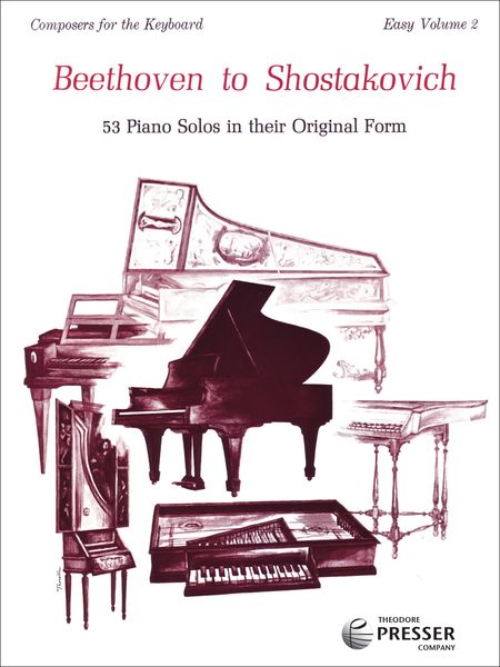 Beethoven To Shostakovich : Easy, Vol. 2.