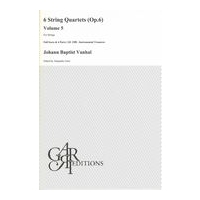 6 String Quartets, Op. 6, Vol. 5 / edited by Alejandro Garri.