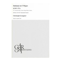 Sinfonia In F Major, GWV 571 : For 2 Transverse Flutes, 2 Horns, Strings and Basso Continuo.