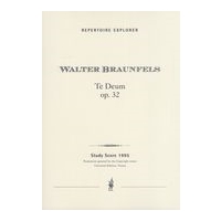 Te Deum, Op. 32 : Für Gemischten Chor, Sopran- und Tenor-Solo, Grosses Orchester & Orgel (1920/21).