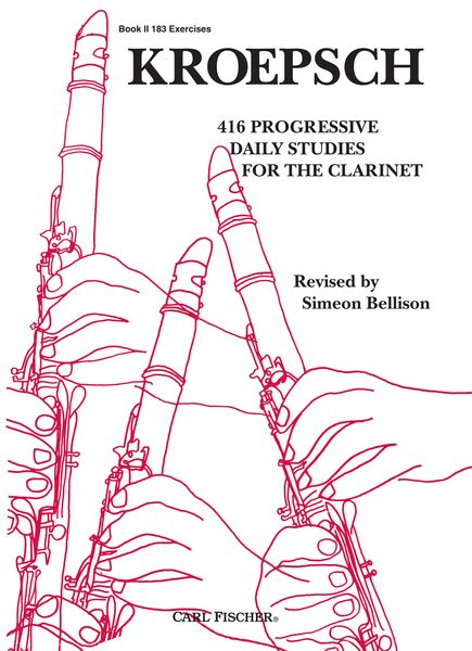 416 Progressive Daily Studies For The Clarinet, Book 2.