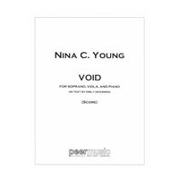 Void : For Soprano, Viola and Piano (2013).