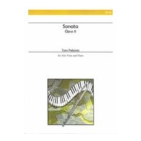 Sonata, Op. 9 : For Alto Flute and Piano.