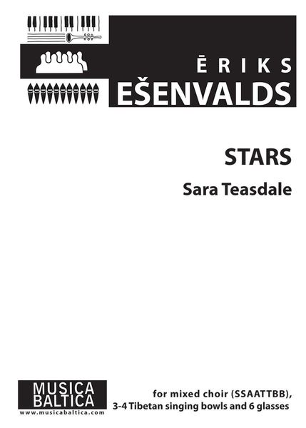 Stars : For SSAATTBB and Water-Tuned Glasses / Text by Sara Teasdale.
