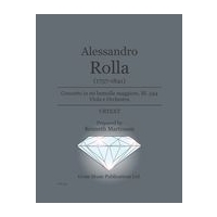 Concerto In E Flat, Bi. 544 : For Viola and Orchestra / edited by Kenneth Martinson.