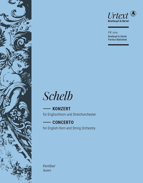 Konzert : Für Englischhorn und Streichorchester / edited by Albert Schelb.