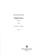 Fagottissimo, Op. 119 : Ein Zyklus Für Vier Fagotte (2016).