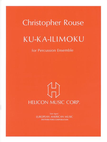 Ku Ka Ilimoku : For 4 Percussionists.