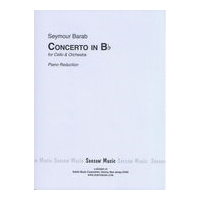 Concerto In B-Flat : For Cello and Orchestra - Piano reduction.