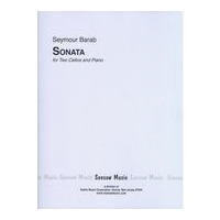 Sonata : For Two Cellos and Piano.