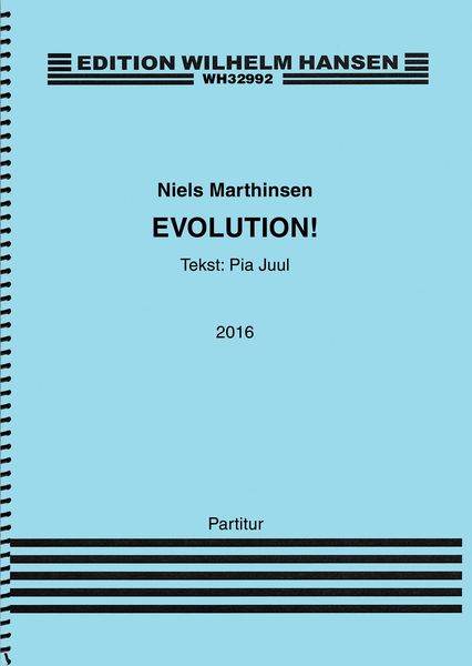 Evolution! : For Sopran, Kor Og Orkester (2017).