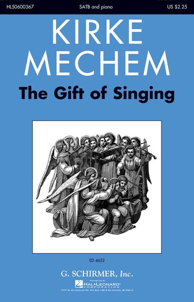 Gift of Singing : For SATB and Piano.