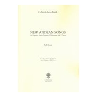 New Andean Songs : For Soprano, Mezzo-Soprano, 2 Percussion and 2 Pianos (2007).