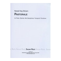 Pastorale : For Flute, Clarinet, Alto Saxophone, Trumpet and Trombone (1968).